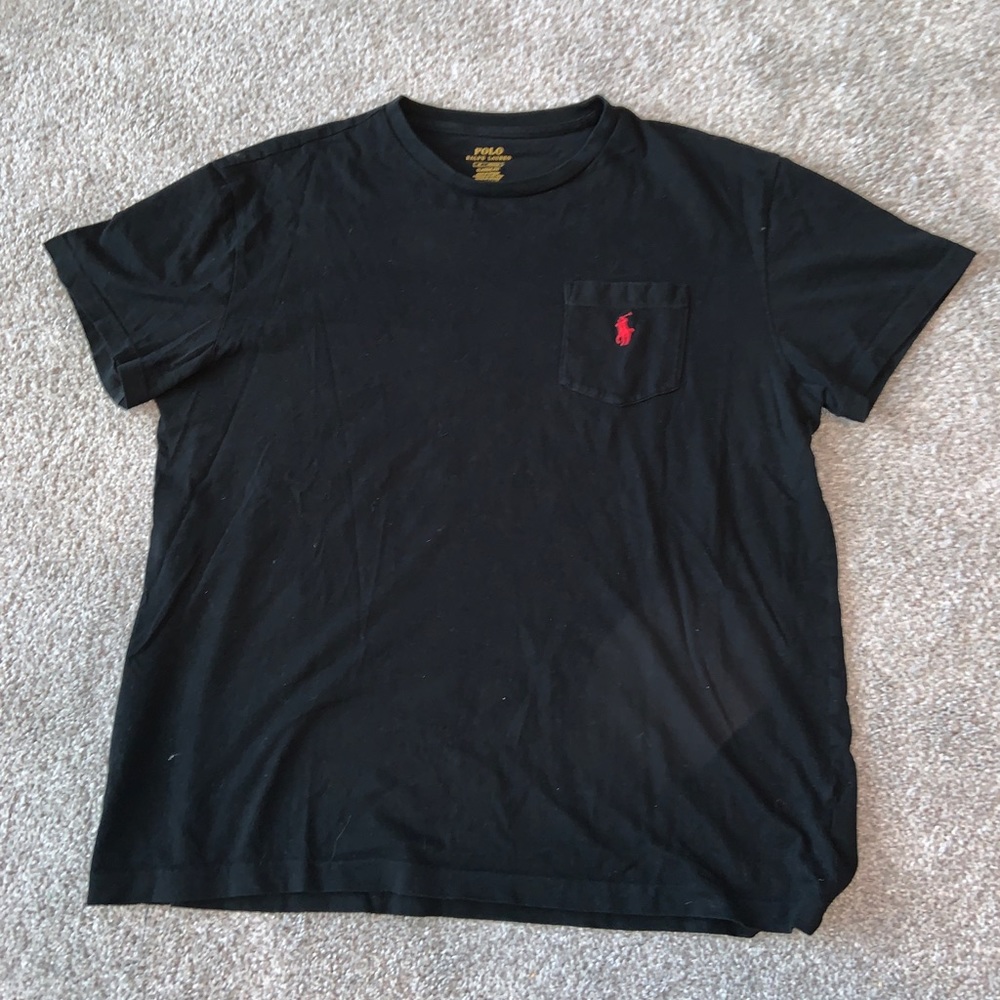 Polo Ralph Lauren Black Classic Fit Tee